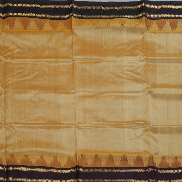 Hayagrivas Sandal Pure Silk Cotton Saree SSCBF56E2-2
