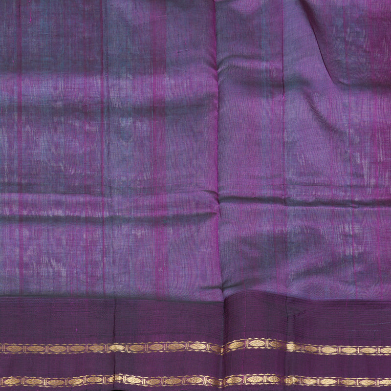 Hayagrivas Ice Blue Pure Silk Cotton Saree SSCBF56E2-4