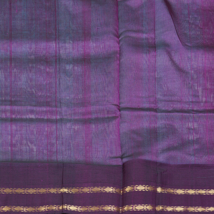Hayagrivas Ice Blue Pure Silk Cotton Saree SSCBF56E2-4