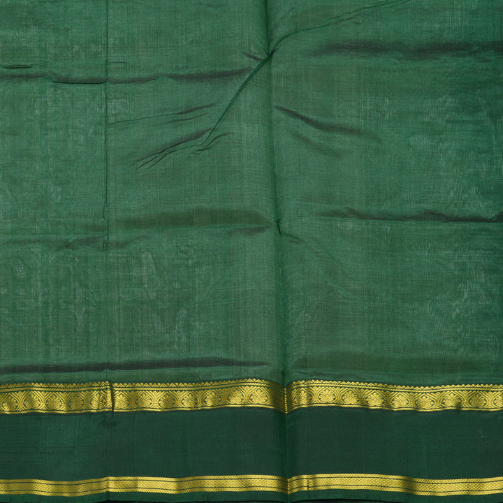 Hayagrivas Milk-White Pure Silk Cotton Saree SSCBF56E3-1