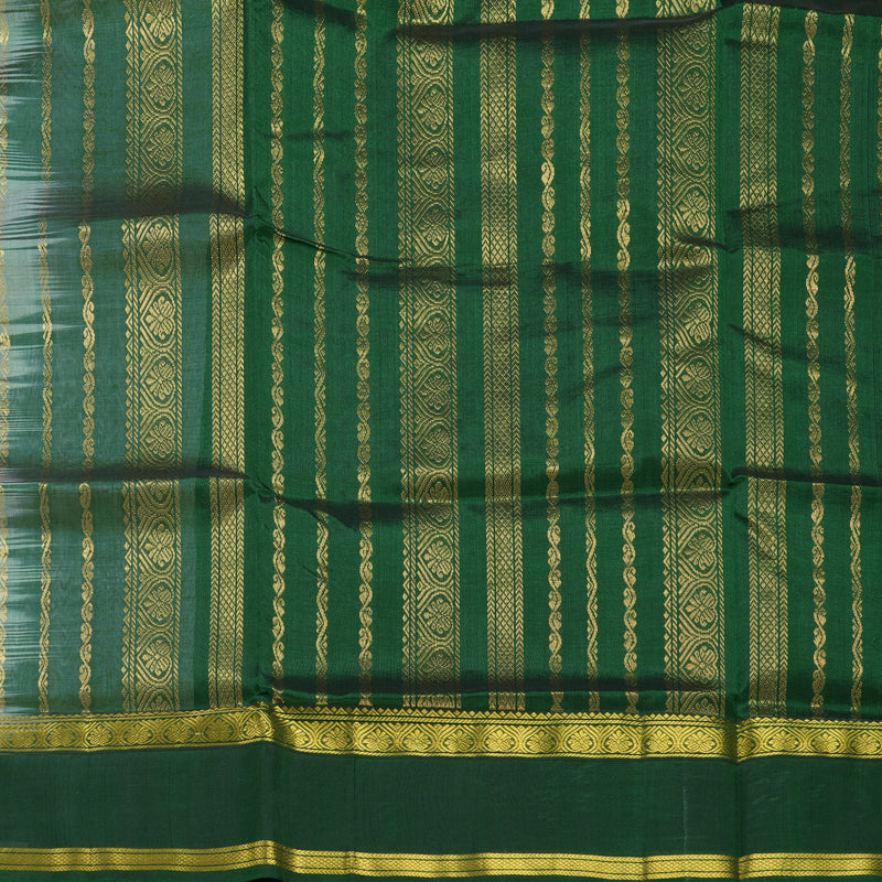 Hayagrivas Milk-White Pure Silk Cotton Saree SSCBF56E3-1