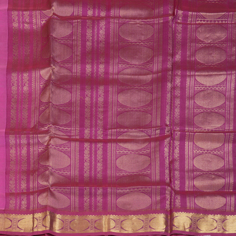 Hayagrivas Baby Pink Pure Silk Cotton Saree SSCBF56E6-1