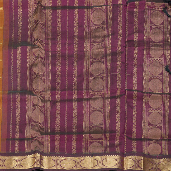 Hayagrivas Honey Mustard Pure Silk Cotton Saree SSCBF56E6-6
