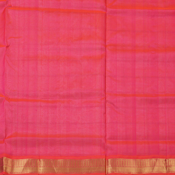 Hayagrivas Half-White Pure Silk Cotton Saree SSCBF56E7-4