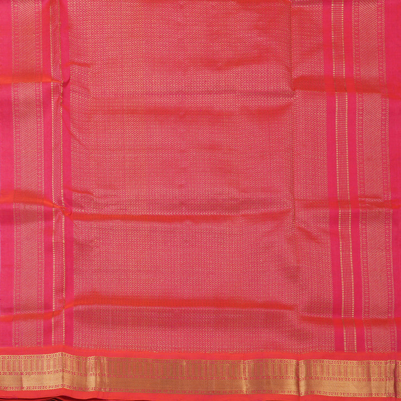 Hayagrivas Half-White Pure Silk Cotton Saree SSCBF56E7-4