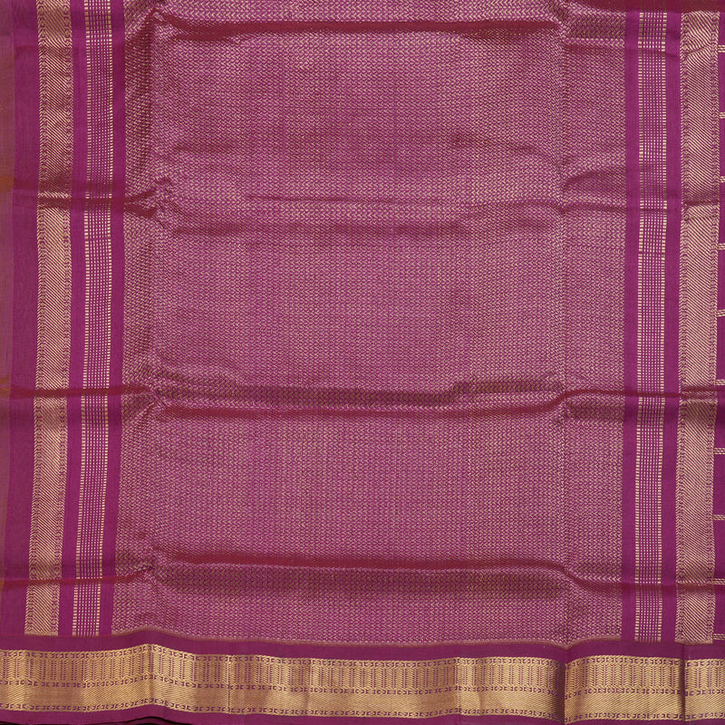 Hayagrivas Sampanga Yellow Pure Silk Cotton Saree SSCBF56E7-6