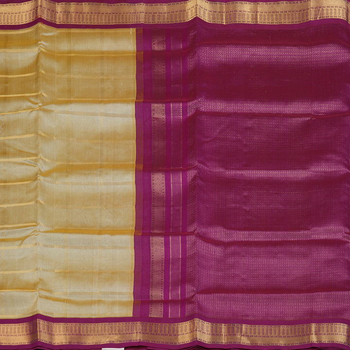 Hayagrivas Sandal Pure Silk Cotton Saree SSCBF56E7-7