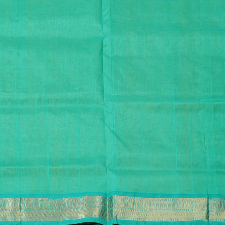 Hayagrivas Lemon Yellow Pure Silk Cotton Saree SSCBF56E7-8