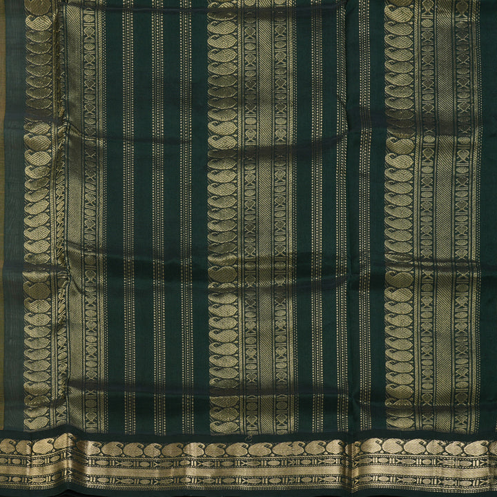 Hayagrivas Sandal Pure Silk Cotton Saree SSCBF56E9-1