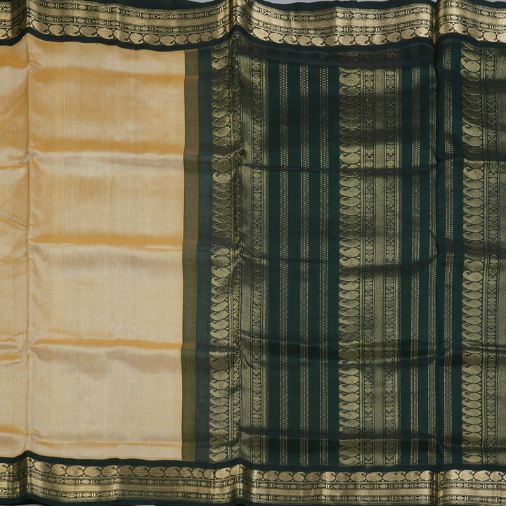 Hayagrivas Sandal Pure Silk Cotton Saree SSCBF56E9-1