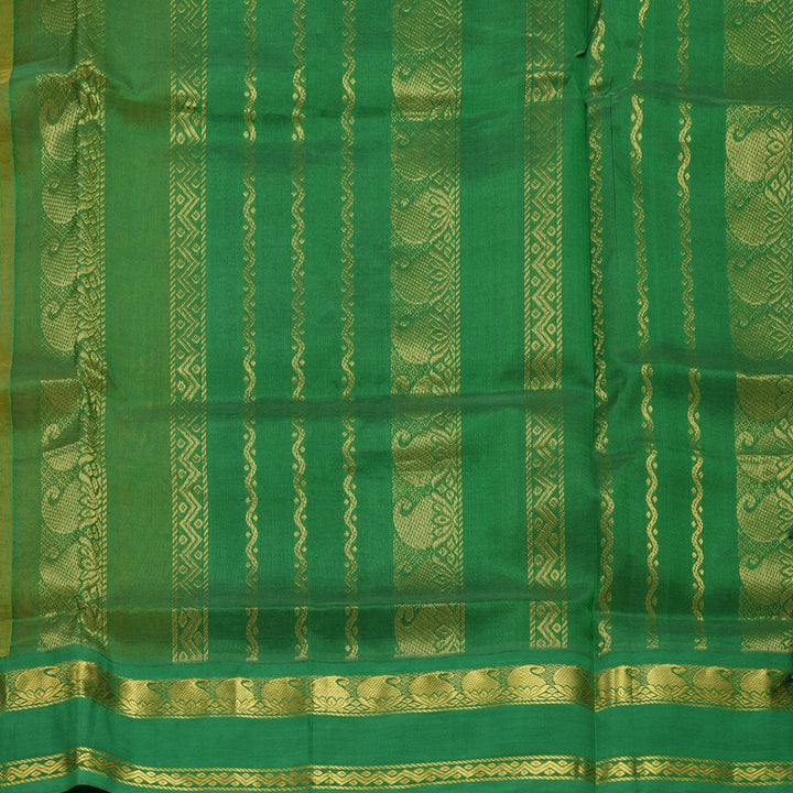 Hayagrivas Mango Yellow Pure Silk Cotton Saree SSCBF56E9-13