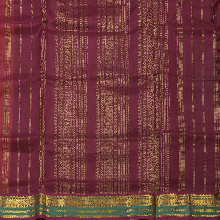 Hayagrivas Mambazham Orange Pure Silk Cotton Saree SSCBF56E9-3