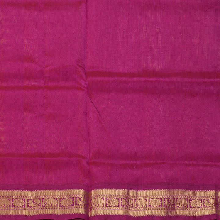 Hayagrivas Mango Yellow Pure Silk Cotton Saree SSCBF56E9-6
