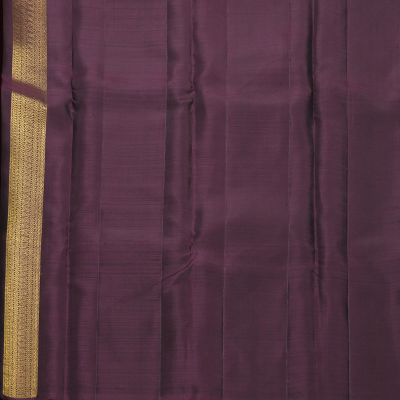 Hayagrivas Handloom Wine Purple Kanjivaram Silk Saree SSCBF58E9-1