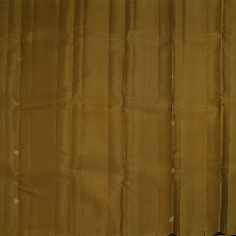 Hayagrivas Handloom Khaki Brown Kanjivaram Silk Saree SSCBF59E30-1