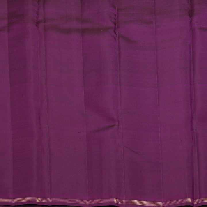 Hayagrivas Handloom Purple Kanjivaram Silk Saree SSCBF59E30-2