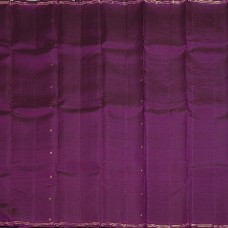 Hayagrivas Handloom Purple Kanjivaram Silk Saree SSCBF59E30-2