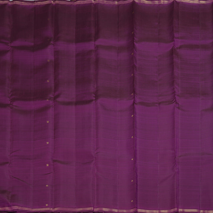 Hayagrivas Handloom Purple Kanjivaram Silk Saree SSCBF59E30-2