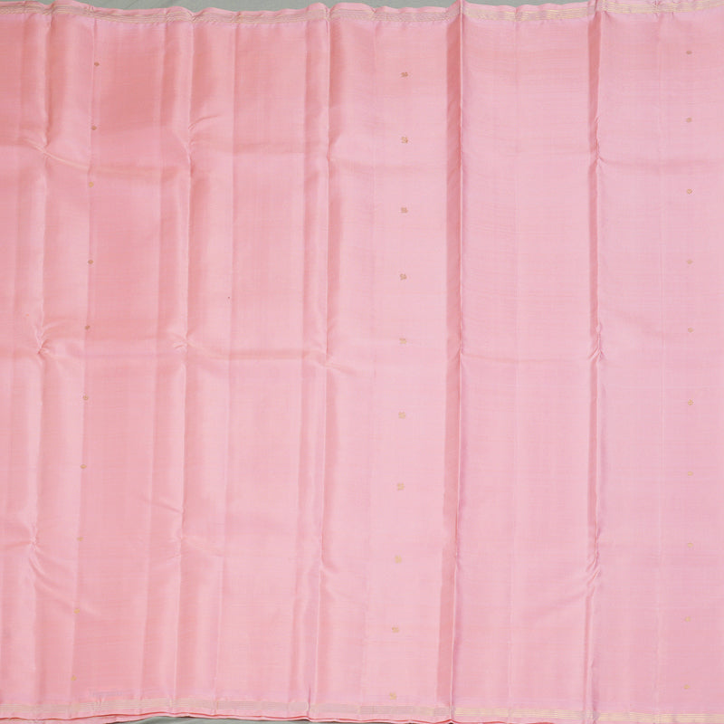 Hayagrivas Handloom Baby Pink Kanjivaram Silk Saree SSCBF59E30-3