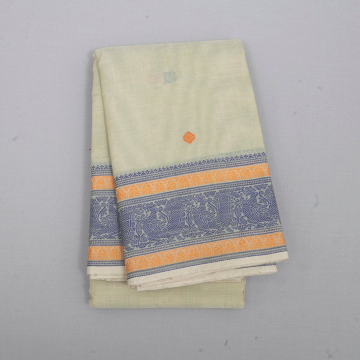 Hayagrivas Pista Green Handloom Kanchi Cotton Saree SSCBF66E3-4
