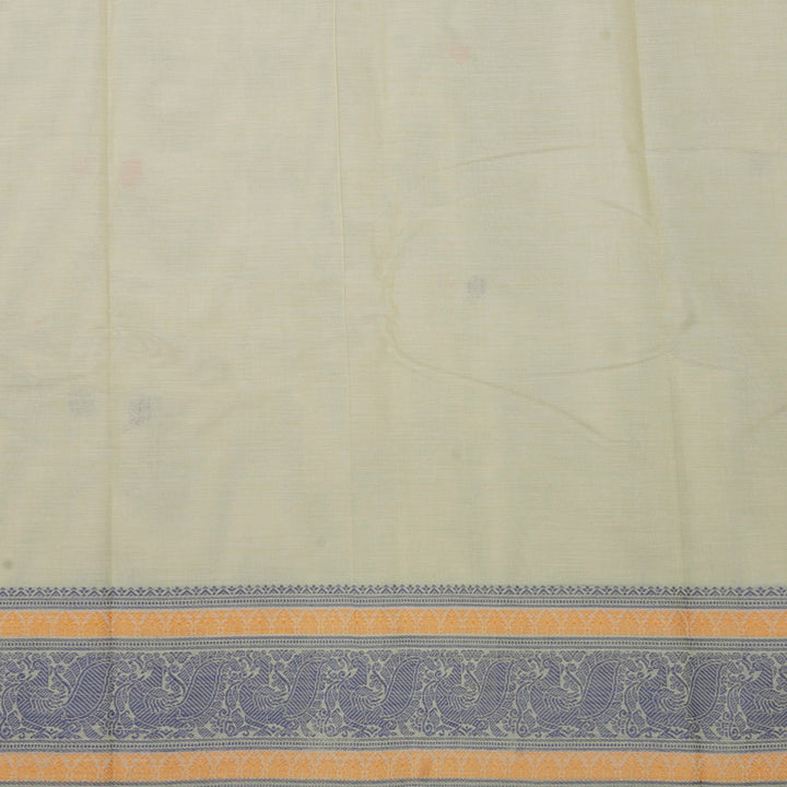 Hayagrivas Pista Green Handloom Kanchi Cotton Saree SSCBF66E3-4