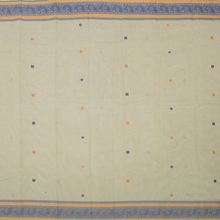 Hayagrivas Pista Green Handloom Kanchi Cotton Saree SSCBF66E3-4