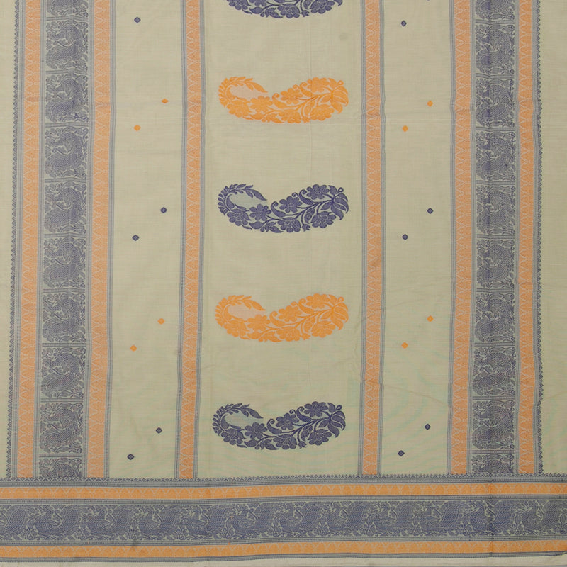 Hayagrivas Pista Green Handloom Kanchi Cotton Saree SSCBF66E3-4