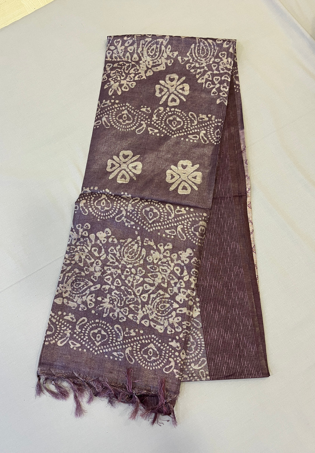 Hayagrivas Onion Pink Semi Tussar Saree SSCBF68E7-8
