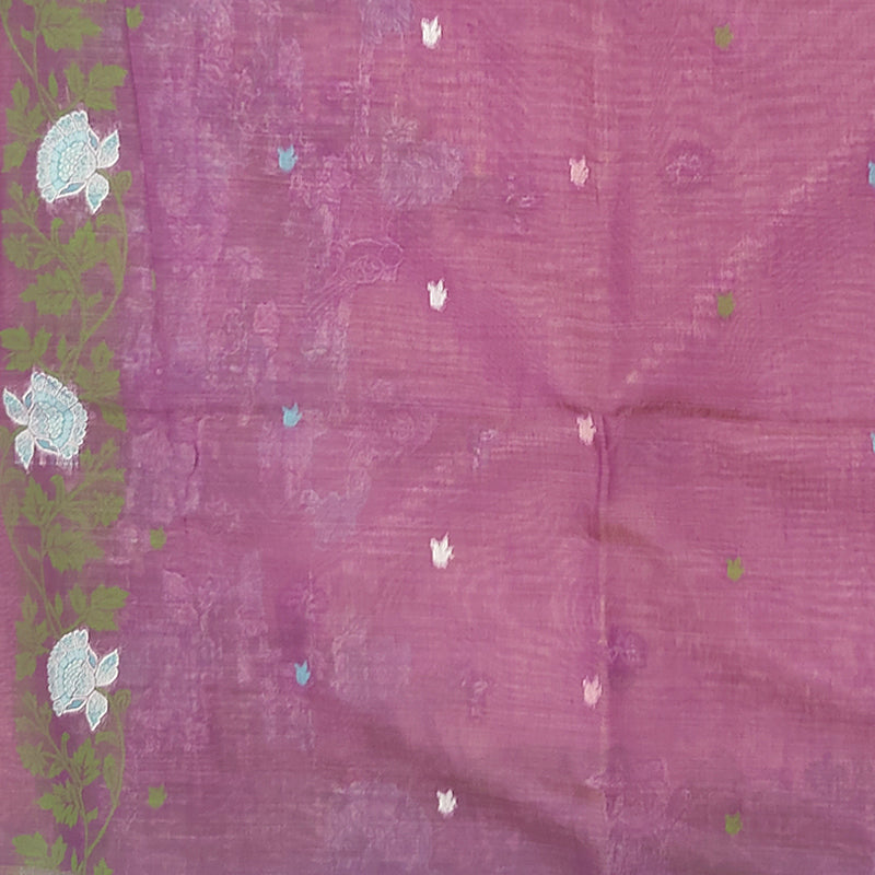 Hayagrivas Peach Orange Fancy Cotton Saree SSCBF84F15-2