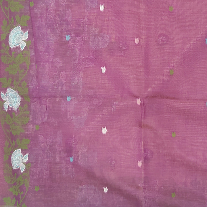 Hayagrivas Peach Orange Fancy Cotton Saree SSCBF84F15-2