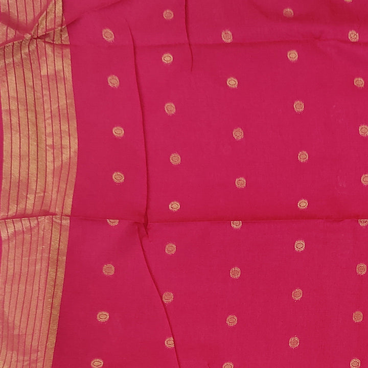 Hayagrivas Pink Fancy Cotton Saree SSCBF84F3-7