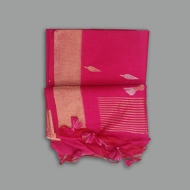Hayagrivas Pink Fancy Cotton Saree SSCBF84F3-7