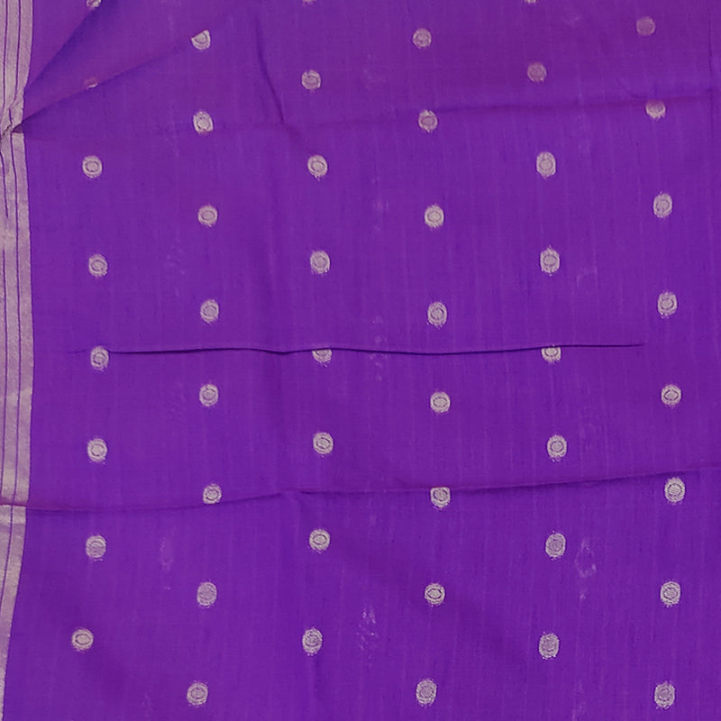Hayagrivas Purple Fancy Cotton Saree SSCBF84F3-8