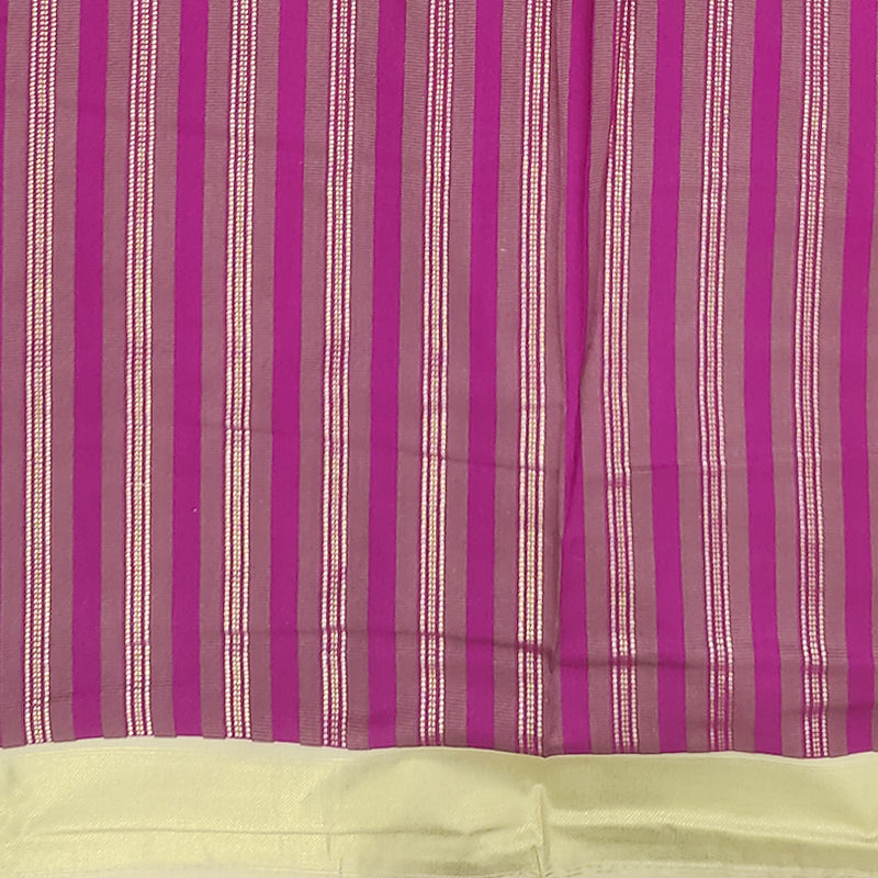 Hayagrivas Magenta Fancy Cotton Saree SSCBF92F9-7