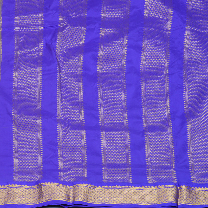 Hayagrivas Handloom Lemon Yellow Ten Yards Silk Saree SSKBF100F1-11