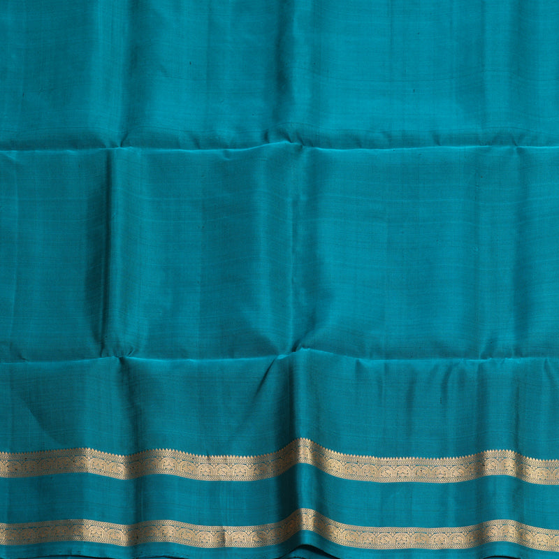 Hayagrivas Royal Blue Handloom Soft Silk Saree SSKBF149H2-3