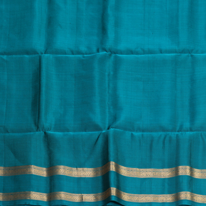 Hayagrivas Royal Blue Handloom Soft Silk Saree SSKBF149H2-3