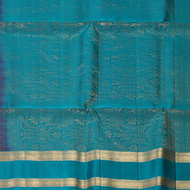 Hayagrivas Royal Blue Handloom Soft Silk Saree SSKBF149H2-3