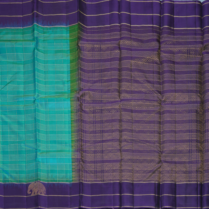 Hayagrivas Pastel Pink Handloom Soft Silk Saree SSKBF149H3-2