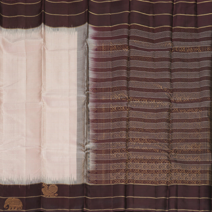 Hayagrivas Pastel Pink Handloom Soft Silk Saree SSKBF149H3-2