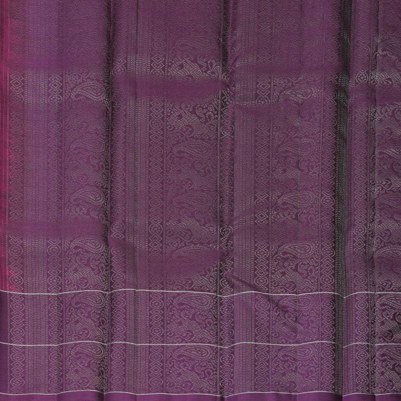 Hayagrivas Magenta Handloom Soft Silk Saree SSKBF149H6-1