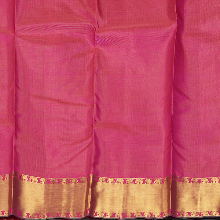 Hayagrivas Handloom Pink Kanjivaram Silk Saree SSKBF24D1-1