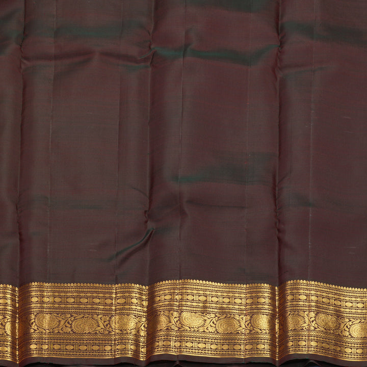 Hayagrivas Handloom Red Kanjivaram Silk Saree with Manthalir Border SSKBF61E1-19