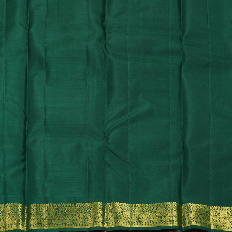 Hayagrivas Handloom Maroon Kanjivaram Silk Saree SSKBF61E2-2