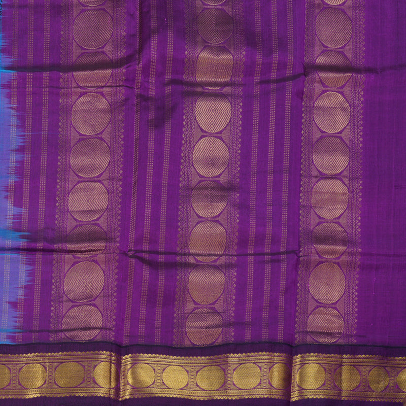 Hayagrivas Exclusive Radha Krishna Printed Handloom Silk Cotton Saree -SWBD633F2-1