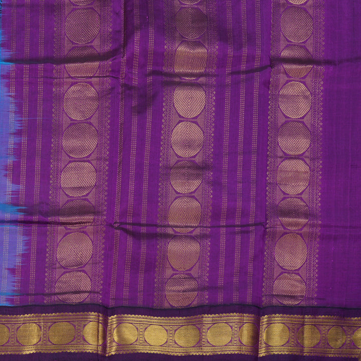 Hayagrivas Exclusive Radha Krishna Printed Handloom Silk Cotton Saree -SWBD633F2-1