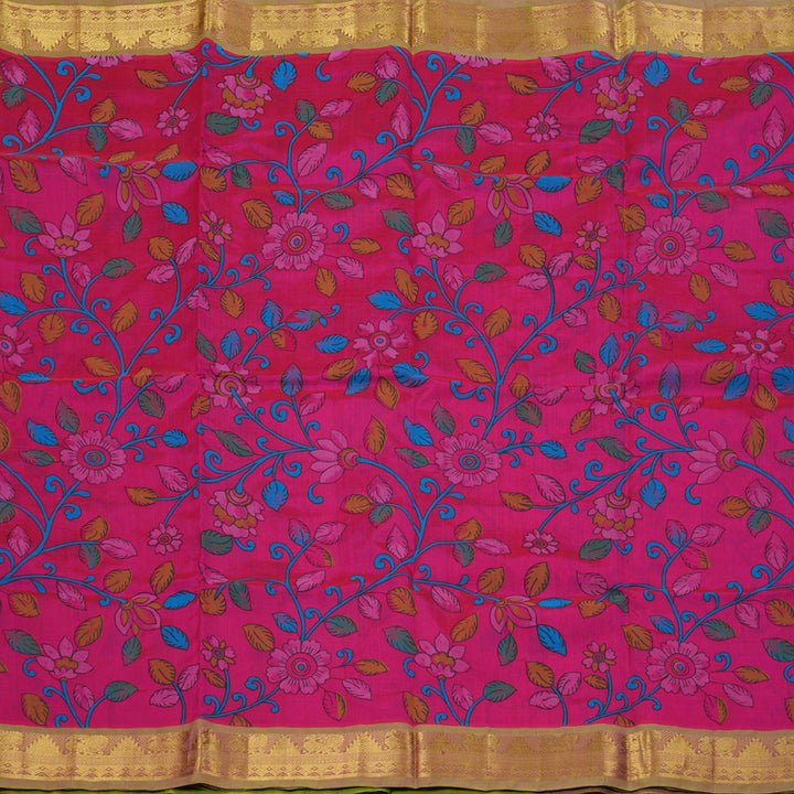 Hayagrivas Handloom Printed Silk Cotton Saree SWBD692K1-10