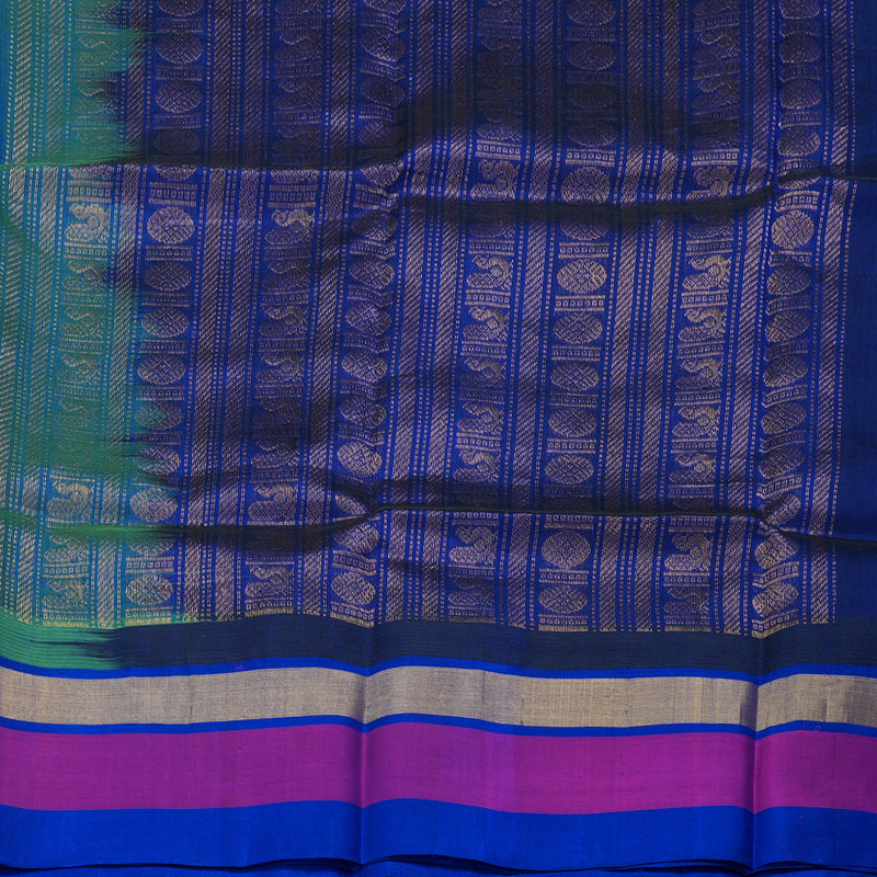 Hayagrivas Handloom Printed Silk Cotton Saree SWBD692K5-10