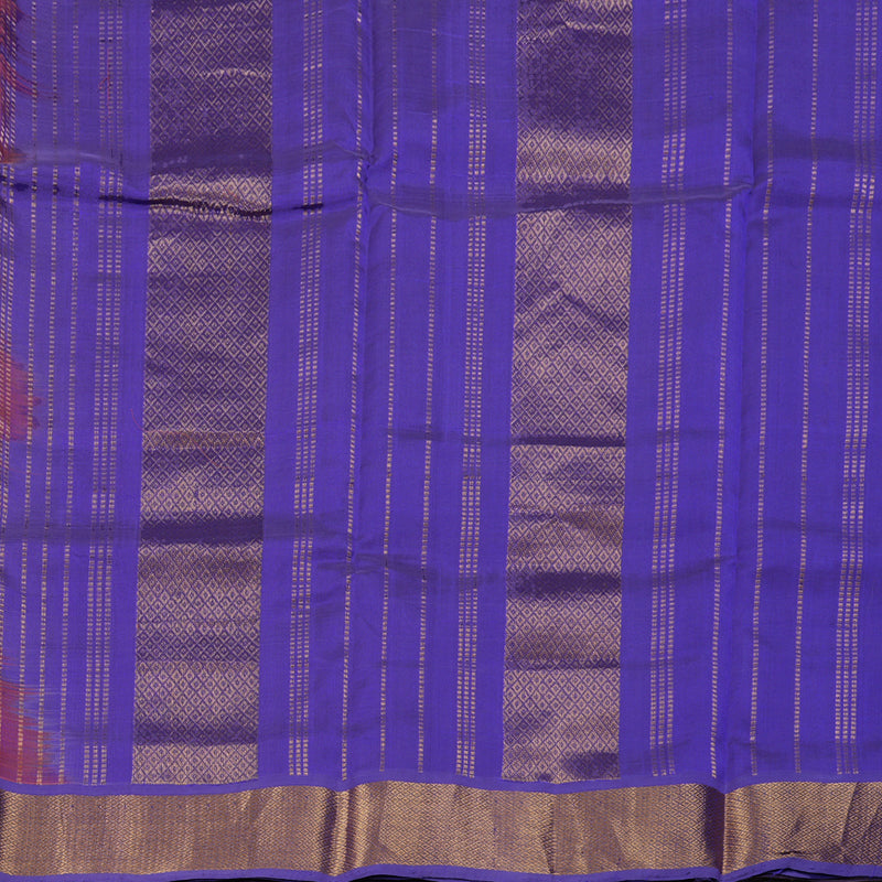 Hayagrivas Handloom Printed Silk Cotton Saree SWBE737A1-1