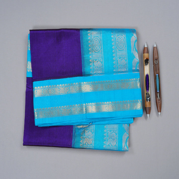Hayagrivas Handloom Pure Silk Cotton Saree SWBE754A10-1
